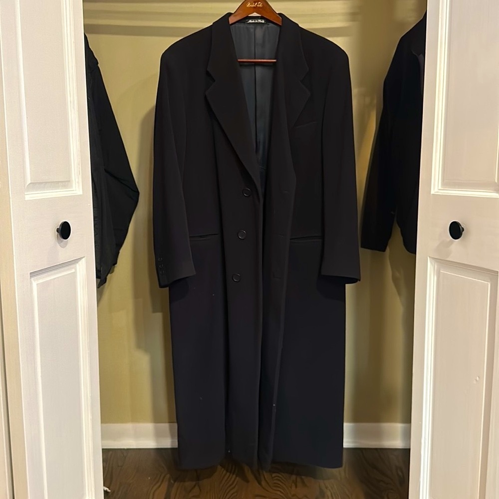 Men’s Giorgio Armani Wool Coat